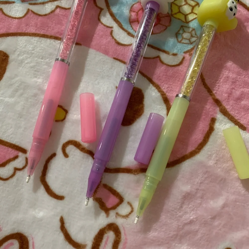 Set of 3 Sanrio Pens (My Melody, Cinnamoroll and Pompompurin)